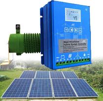 Nuolatinis saulės hibridinis valdiklis 12V 24V 48V vėjo saulės hibridinės sistemos MPPT įkrovimo valdiklis Atsinaujinančios energijos reguliatorius namų vėjo turbinoms, 48v-8000w