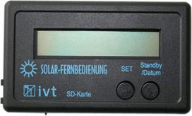 Nuotolinis MPPT saulės energijos įkrovimo valdiklio ekranas