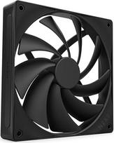 NZXT F140Q | 140 mm tylaus oro srauto kompiuterio korpuso ventiliatorius | Įsiurbimo arba išmetimo režimas | Nuožulnus rėmas koncentruotam oro srautui | Hidrodinaminiai slydimo guoliai | Tylus | PWM valdymas | Juoda