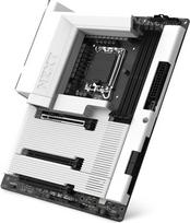 NZXT N7 Z890 - "Intel" Z890 LGA 1851 ATX žaidimų pagrindinė plokštė "Core Ultra" (2 serijos) - 16+1+2, DDR5, 5X M.2, PCIe 5.0, "Wi-Fi 6E", 2,5GbE, "Thunderbolt 4" - pilnas dangtelis - balta
