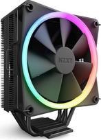 NZXT T120 RGB oro aušintuvas - RC-TR120-B1 - CPU oro aušintuvas - 120 mm ventiliatorius - tiesioginio kontakto technologija - 4 variniai šiluminiai vamzdeliai - pasirinktinai 2 - tinka "Intel" ir AMD lizdui - juodas