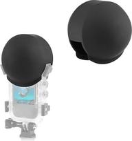 Objektyvo apsauga Insta360 ONE X3 nematomam nardymo korpuso dėklui Silikono apsauginis objektyvo dėklas (juodas)