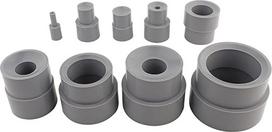 Objektyvo šalinimo, objektyvo rinkinys, objektyvo keitimo įrankis, objektyvo raktas, objektyvo dangtelis, 9 dalių KRA objektyvo keitimo įrankis, 8-83 mm, guminiai priedai objektams šalinti