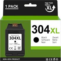 Oeggoink 304XL juodos spalvos spausdintuvo kasetės, suderinamos su HP 304 spausdintuvo kasetėmis, 304 XL juodos spalvos, skirtos HP Envy 5000 5030 5010 DeskJet 3750 3700 2630 260 OfficeJet 5255 5258
