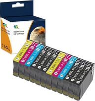OGOUGUAN 12 spausdintuvo kasečių, suderinamų su Epson 503 XL 503 Expression Home XP-5200 XP-5205 Workforce WF-2960DWF WF-2965DWF WF-2960 WF-2965