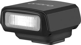 ORDRO FL-10 mini fotoaparato blykstė Speedlite, skirta "Fuji/Sony/Nikon/Canon", skaitmeniniams filmavimo fotoaparatams, nešiojamos mini priedų blykstės DSLR fotoaparatams (juoda)