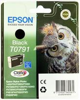 Originali "Epson" T0791 rašalo kasetė "Stylus Photo 1400" (Owl), juoda, originali