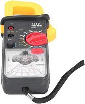 Oumefar Zangenmultimeter Präziser Analoger Spannungs-Strom-Tester 7110 für Elektriker | Hochpräzise Messung für AC/DC mit 40 Mm Backenöffnung | Strapazierfähiges Material