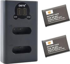 Pakaitinis akumuliatorius (2 vnt.) ir USB dvigubas LED išmanusis įkroviklis, suderinamas su "Sony NP-BX1 M8" ir "Sony ZV1", ZV-1, ZV-1F