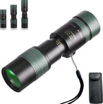 Patobulintas 10-300 x 40 monokulinis teleskopas suaugusiesiems, priartinantis su BAK4 ir FMC objektyvais, skirtas koncertams, paukščių stebėjimui, žvaigždžių stebėjimui