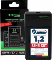 PATONA EN-EL15c EN-EL15b EN-EL15 Premium Battery Charger PD Performance (1500mA), USB-C Mini Dual LCD - suderinamas su PD/QC (161965) Suderinamas su Nikon Z5 Z5 Z6 Z7 Z8 D7000 D7200 D7500