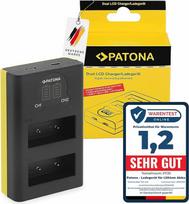 PATONA LCD įkroviklis USB-C, suderinamas su Fujifilm NP-W126S NPW126 NP W126s W126 baterijomis FinePix HS 30EXR 50EXR XM5 X100F X100V X100VI XA1 XA2 XA3 XA5 XS10 XT3 XT20 XT30 II XT5 XT50 X-M5