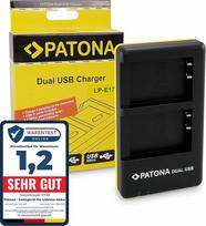 PATONA LP-E17 akumuliatoriaus įkroviklis 1939 (USB su dvigubu šviesos diodu), suderinamas su "Canon EOS RP R8 R8 R10 R50 R100 77D 200D 250D 750D 760D 800D 850D M3 M5 M6 II Rebel SL3 SL2 Kiss X8i X9