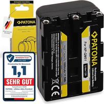 PATONA NP-FM50 NP-QM51 akumuliatorius 1600mAh pakaitinis akumuliatorius, suderinamas su "Sony" vaizdo kamera NP-FM30 FM50 FM70 FM90 QM51D QM71D QM91D CCD-TRV106K 108 116 128 DCR-DVD91 100 200 DCR-HC14 TRV6 TRV8 NPFM50 QM51 FM50