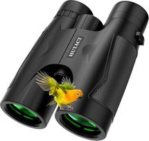 Paukščių stebėjimo žiūronai, Ultra HD 10X42, kompaktiški, FMC Complete Multi, dengti lęšiai, tinkami suaugusiesiems ir vaikams keliaujant lauke, geriausias pasirinkimas stebėti koncertą.