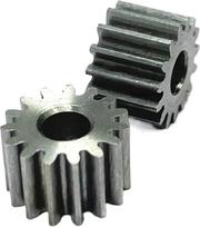 Pavaros krumpliaračiai Variklio pavarų dėžė 0,5 m 15T 3,17 mm Plieninė pavara variklio modeliui 545 550 555 nuolatinės srovės varikliui 3,14 mm skylė 8,4 mm skersmuo