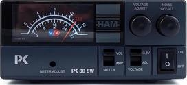 PC-30 SWM Reguliuojamas nuolatinės srovės maitinimo šaltinis 9-15V / 13,8V fiksuotos įtampos, 30A belaidis maitinimo šaltinis, atsparus trumpajam jungimui, apšviestas analoginis prietaisas, kompaktiškas, skirtas radijo mėgėjams ir CB