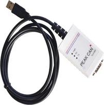 PCAN-USB suderinamas su originaliu "Peak" modelio Ipeh-002022/002021 "PCAN Peak" USB ir CAN magistralės analizatoriaus įrankiu