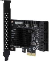 PCI-E į SATA 3.0 valdiklio kortelė 8 prievadų SATA 3.0 sąsajos išplėtimo kortelė su CD su tvarkykle 7/8/XP/10