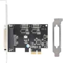 PCIE lygiagrečiosios jungties kortelė, ASHATA PCIE į lygiagrečiojo prievado kortelė Slėginė jungtis LPT PCI-E spausdintuvo kortelės adapteris DB25, PCI į DB25 LPT lygiagrečiojo prievado išplėtimo kortelė "Linux