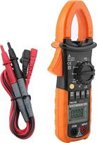 PEAKMETER PM2108 Digitales Zangenmultimeter - Spannungs-, Strom- und Widerstandstester, Tragbares Handmultimeter mit Hintergrundbeleuchtetem LCD, Automatischer Bereichswahl,