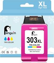 Penguin HP 303xl rašalo kasetė, skirta naudoti su Envy Photo 6252 6255 6258 7100 7820 6220 6230 6234 7834 7155 7865 Tango Tango 303 XL (1 spalva)