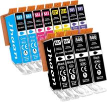 PGI580 CLI581 Spausdintuvo kasetės suderinamos su Canon PGI-580XXL CLI-581XXL Suderinama su Pixma TS705 TS6150 TS6151 TS6200 TS6350 TS8150 TR7550 TR7500 TR8550 TR8500 TS911 50 TS999155 TS9500