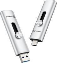 PHIXERO 2 TB išorinis SSD, 1 TB išoriniai kietieji diskai iki 1100MB/s, USB C nešiojamasis SSD, skirtas "iPhone 16" / nešiojamajam kompiuteriui / "Mac