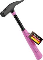 PICARD Roofing Hammer Pink Edition, Nr. 626M 760 g | Magnetinis vinių laikiklis | GS Tested & VPA Certified | Atsparus korozijai | Ergonomiška rankena | 32 cm ilgio | Pagaminta Vokietijoje nuo 1857 m.