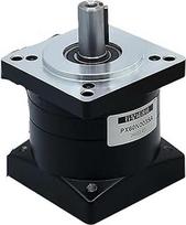 Planetengetriebe-Reduzierer PX80. Das Getriebegetriebe ist geeignet für Servomotoren 32. Flansch 80 mm. Eingang 19 Ausgang 16 (30-1)