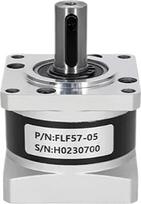 Planetinė jėgainė FLF57-05, raudonasis variklis, Eingang 8 mm, Schrittpunkt auf Nema23(Ratio 20)