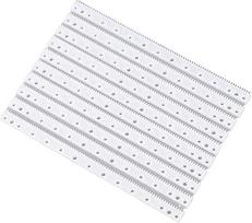 Plastikinė variklio pavarų dėžė 10 vnt. 0,5 modulio 125 mm ilgio plastikinis stovas 7x4 Sprocket Drive Rack 83T pavara Sinchroninė veleno pavara