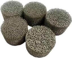 Plokštelė iš nikelio plastiko - 20PPI porcelianinis metalas, skirtas elektrodų, šarmų ir filtrų naudojimui(50mmx25mm)