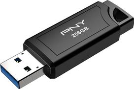PNY 256GB PRO Elite V3 USB 3.2 Gen 2 atmintinė, iki 1000MB/s skaitymo ir 800MB/s rašymo sparta, itin našus duomenų saugojimas ir perkėlimas, aukščiausios kokybės metalinis dizainas, A tipo jungtis