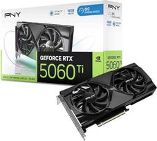 PNY Geforce RTX 5060 Ti 16GB su dvigubu ventiliatoriumi DLSS 4