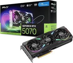 PNY GeForce RTX 5070 12GB ARGB OC Triple Fan vaizdo plokštė DLSS 4