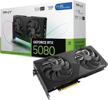 PNY NVIDIA GeForce RTX™ 5080 Slim Dual Fan Dual Slot OC vaizdo plokštė