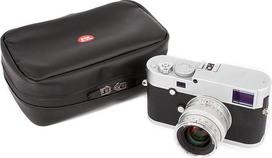 Prabangus fotoaparato dėklas "Leica M" fotoaparatui ir objektyvui, suderinamas su "Leica M11 M10 M240 M262 M9 M8 M7 M6 M5 M4 M3 M2 Summicron Rangefinder Bag", antracito spalvos, fotoaparato krepšys