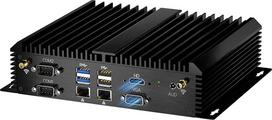 Pramoninis mini kompiuteris "Core i7-1165G7" 2,8-4,7 GHz, "Win-11 Pro", 32G DDR4 RAM, 1T SSD, VGA/HDMI 4K@60Hz, 2x2,5G LAN prievadai, 6xCOM RS232, "WiFi6/BT5.2
