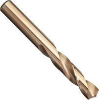 Preciziškas "Precision Twist" aukso oksido apdaila, apvalus kotas, spiralinis griovelis M40CO kobalto plieno grąžtas, 135 laipsnių kampas