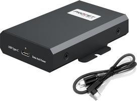 PROCET PoE į USB C konverteris 10/100/1000Mbps Gigabit 60W IEEE802.3bt PoE maitinimo ir tinklo adapteris planšetiniams kompiuteriams, iPad, nešiojamiesiems kompiuteriams, skaitmeninėms iškaboms, kioskams, USB-C įrenginiams
