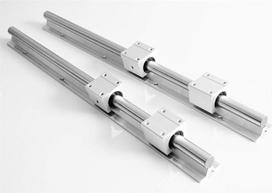 Profesionalūs 10 mm linijiniai vamzdžiai SBR10 300/500/600/1000 mm + 4 vnt. SBR10UU-Lagerblöcke Unterstützter Gleitwellenstangenführungsblock for CNC-3D-Druck(600mm)