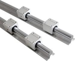 Profesionalus 2PCS SBR12/16/20 20mm linijinis kreipiamasis bėgis, ilgis 300-1500mm, visiškai paremtas linijinis bėgis su SBR20UU linijiniu guolių bloku, CNC dalis (2 bėgiai 4 Sbr20uu, 1200mm)