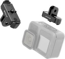 PULUZ Schnellwechsel-Verriegelungs-Basishalterung Zubehör für GoPro Hero 13 Max 2, magnetinis metalinis laikiklis, skirtas Go Pro Hero veiksmo kamerai, suderinamas su fotoaparatu, Selfie-Stick