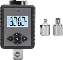 Qqmora Digitaler Torsionsschlüssel-Adapter, 1/2 Zoll, Robuster Elektronischer Torsionsschlüssel-Konverter mit LED-Summer-Alarm, 17 Bis 340 Nm Drehmomentbereich für die Reparatur von