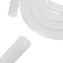 QUARKZMAN 3 Stück Backer Rod 30 mm x 2 5 m Schaumstoff Dichtungsstab Fugenfüller Für Möbelspalten Betonfugen Rissfüllung Weiß