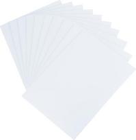 QUARKZMAN 50 EVA putų plokščių pakuotė Baltos spalvos 7,8 x 5,9 colių 2 mm storio amatininkų putų EVA plokštės, skirtos kostiumams, menams ir amatų projektams