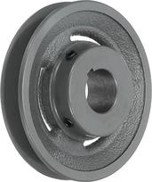 QUARKZMAN BK50-1 1/8 V-Riemenscheibe 1 1/8" Bohrung 4.75" Außendurchmesser Einzelrille Gewebescheibe Auf Maß Gebohrte Scheibe Gusseisen Riemenprofil Für 3L Oder B Riemen