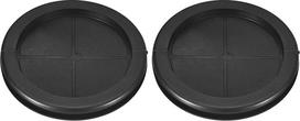 QUARKZMAN Pack of 2 Cable Grommet Rubber Drill Diameter 90 mm ID 80 mm Rubber Plug Cable Hole Cover for Desk Computer Desk Worktop Furniture