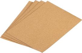QUARKZMAN Pack of 4 Self-Adhesive Cork Mat, 11.69 x 8.27 x 2 colių stačiakampio formos kamštienos pagrindai kamštienos plokštės Self-Adhesive Adhesive Cork Mat for Coasters and DIY Craft Supplies